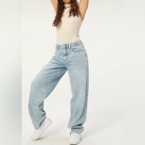 Good American Good 90’s loose jeans